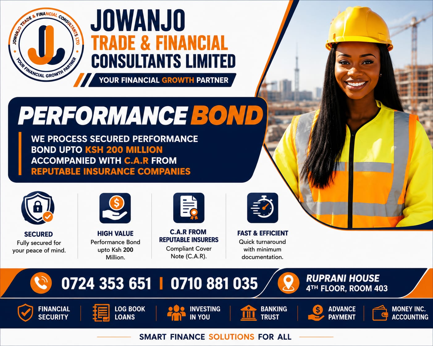 Performance Bond - Secured Up to 200M