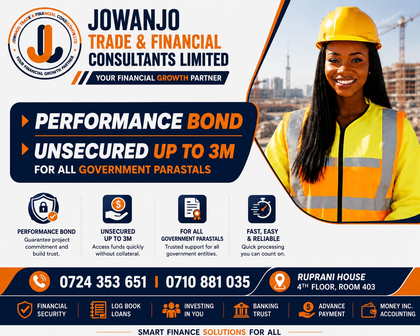 Performance Bond - Unsecured Up to 3M